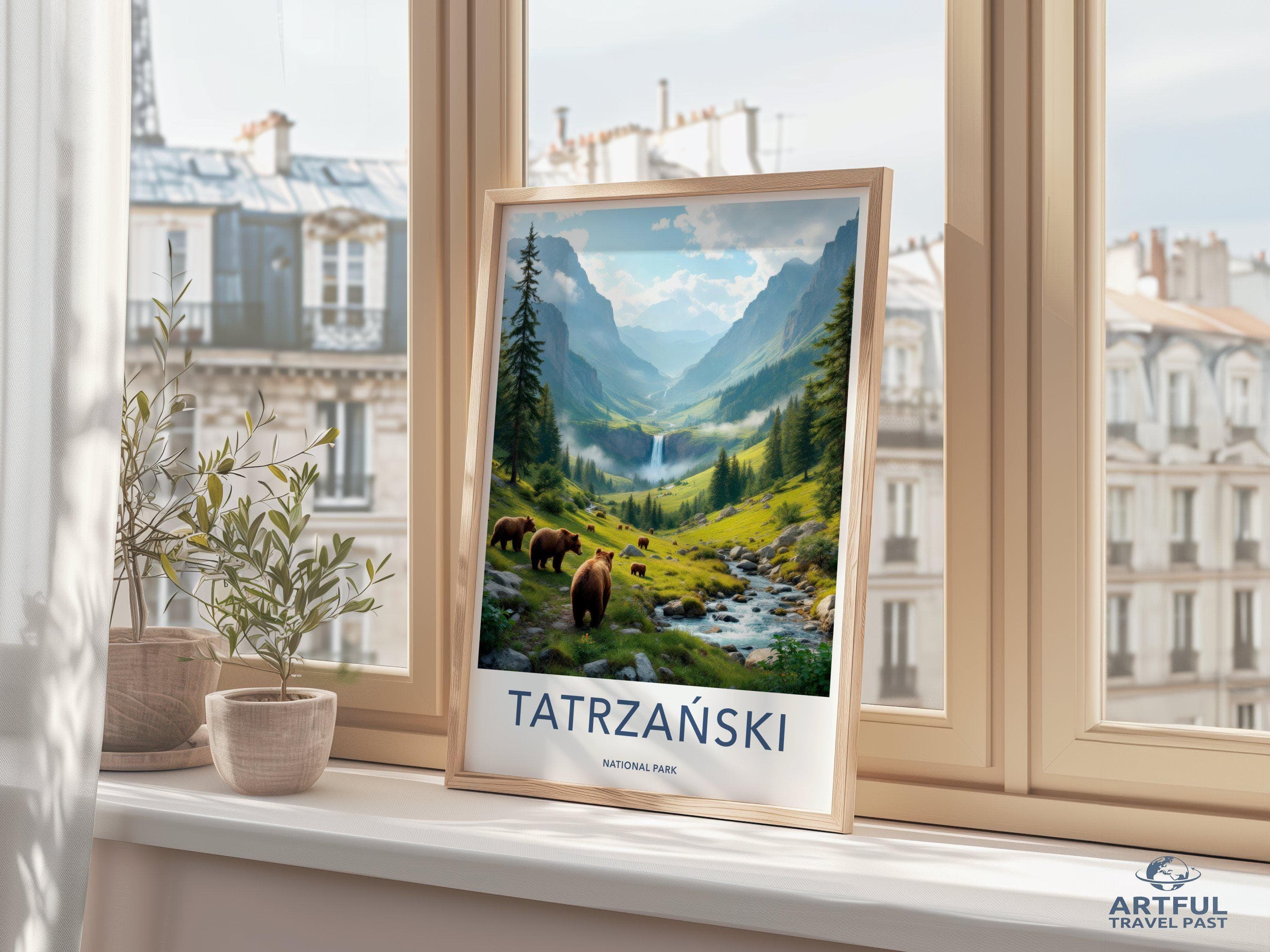 Tatrzański National Park Poster | Poland Wall Art