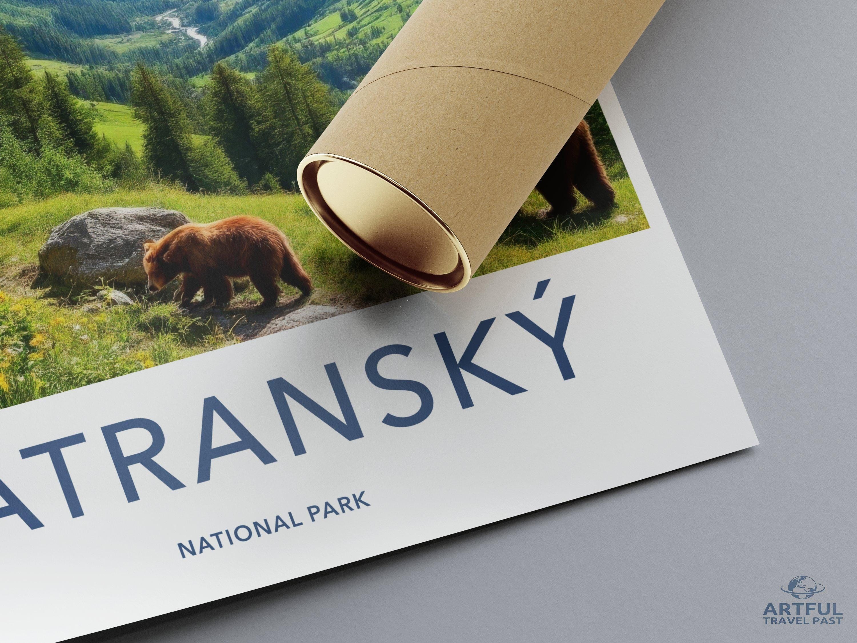 Tatranský National Park Poster | Slovakia Wall Art