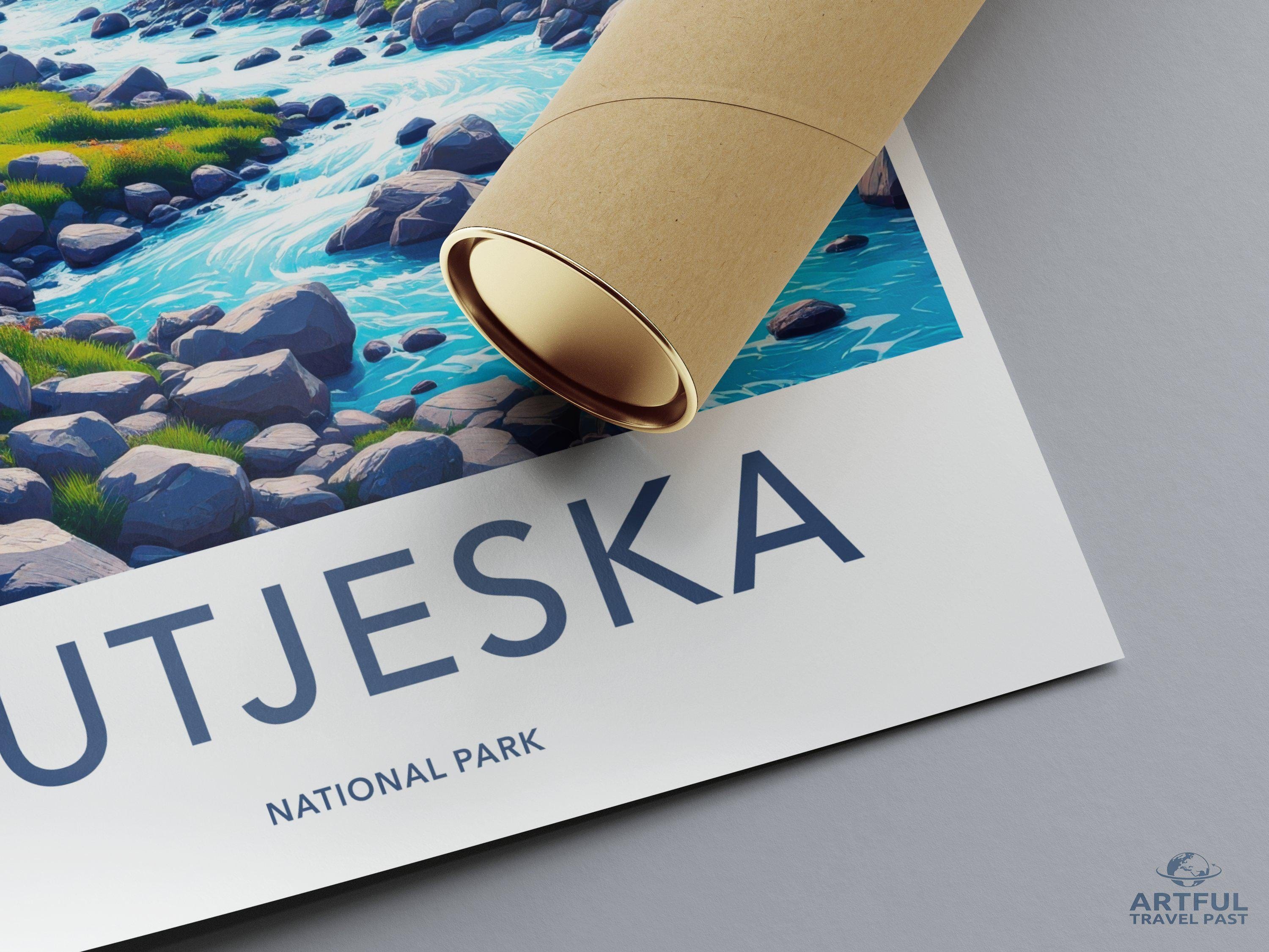 Sutjeska National Park Poster | Bosnia and Herzegovina Art