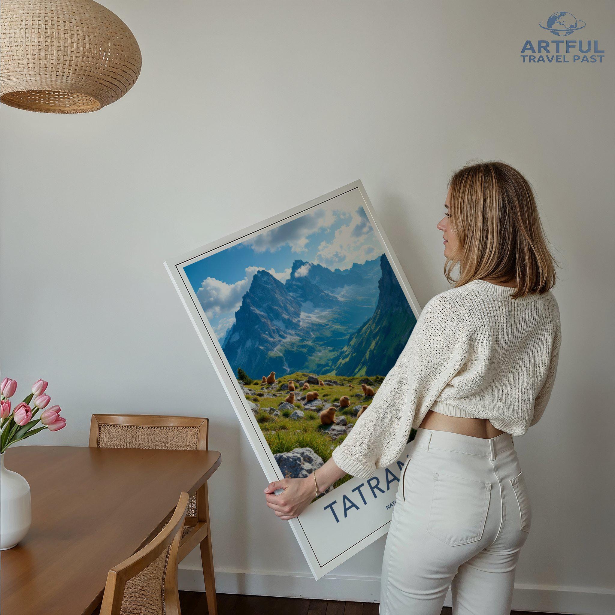 Tatra National Park Poster | Slovakia Wall Art