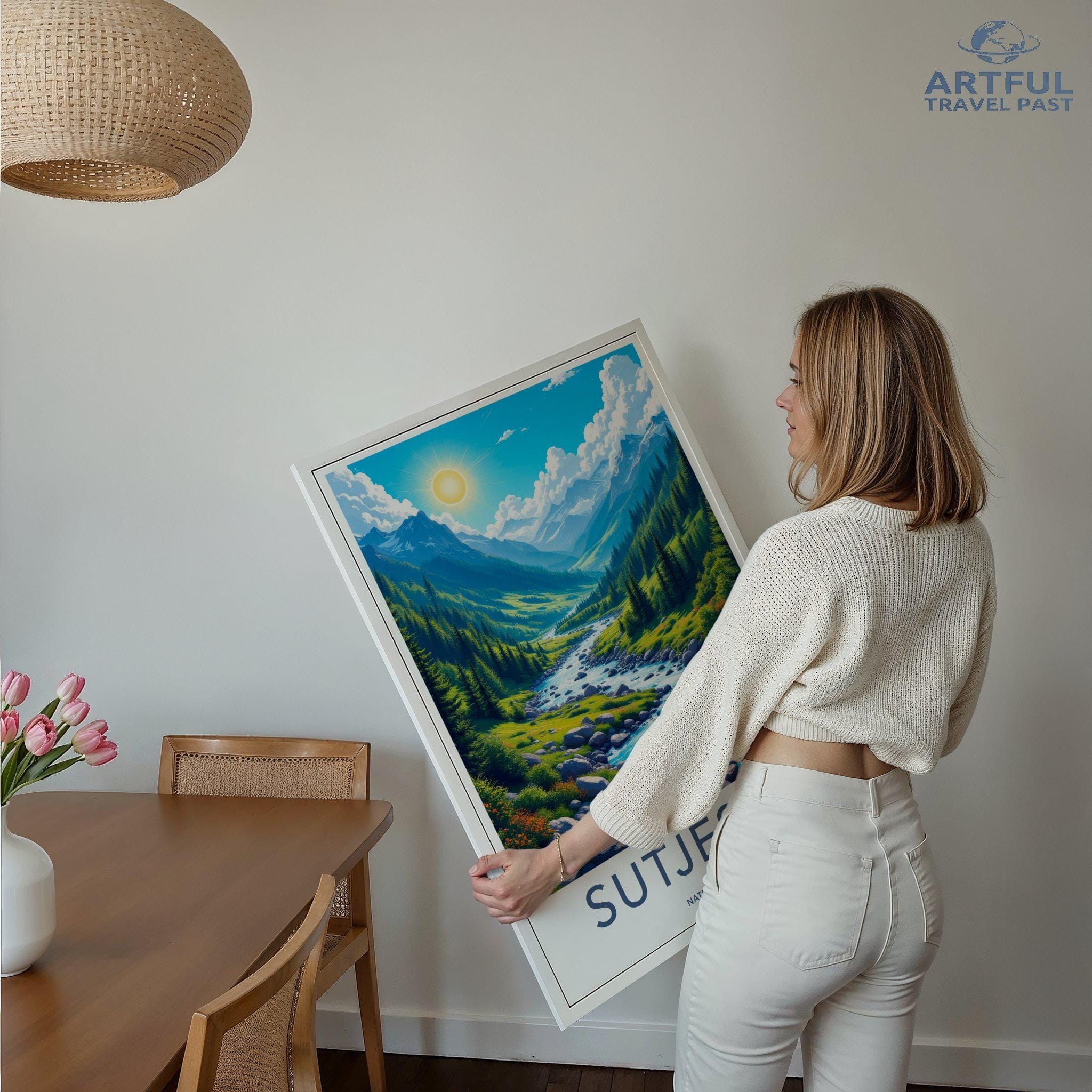 Sutjeska National Park Poster | Bosnia and Herzegovina Art