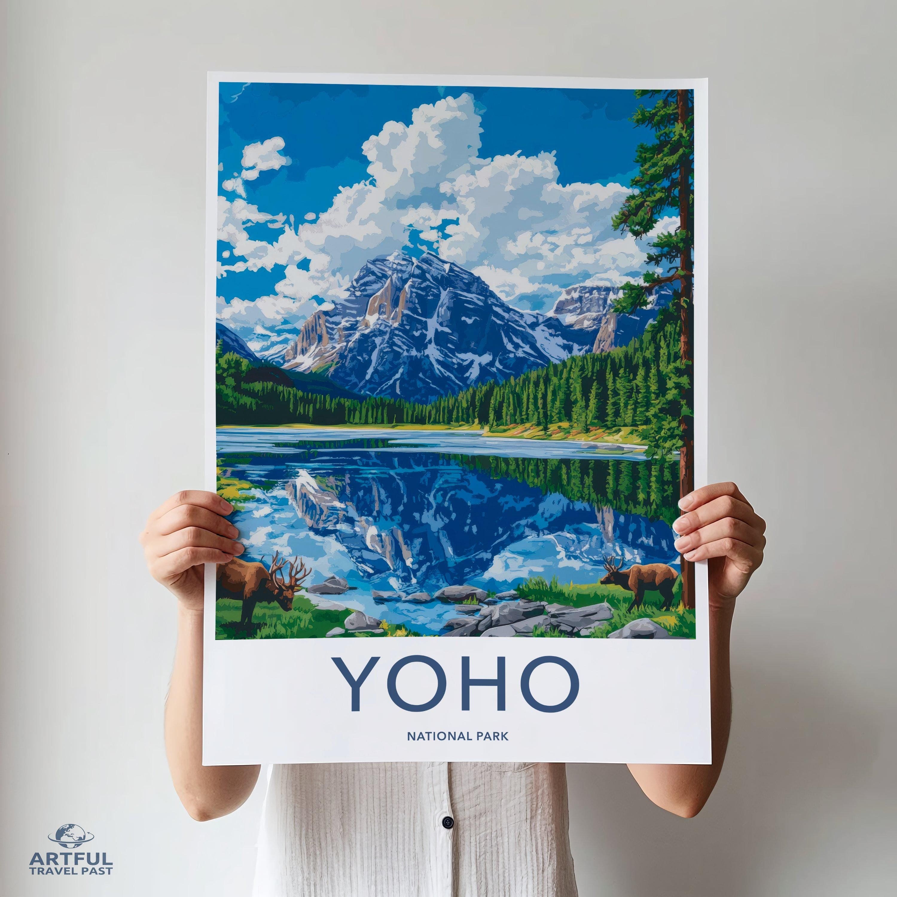 Yoho National Park Poster | Canada Wall Art