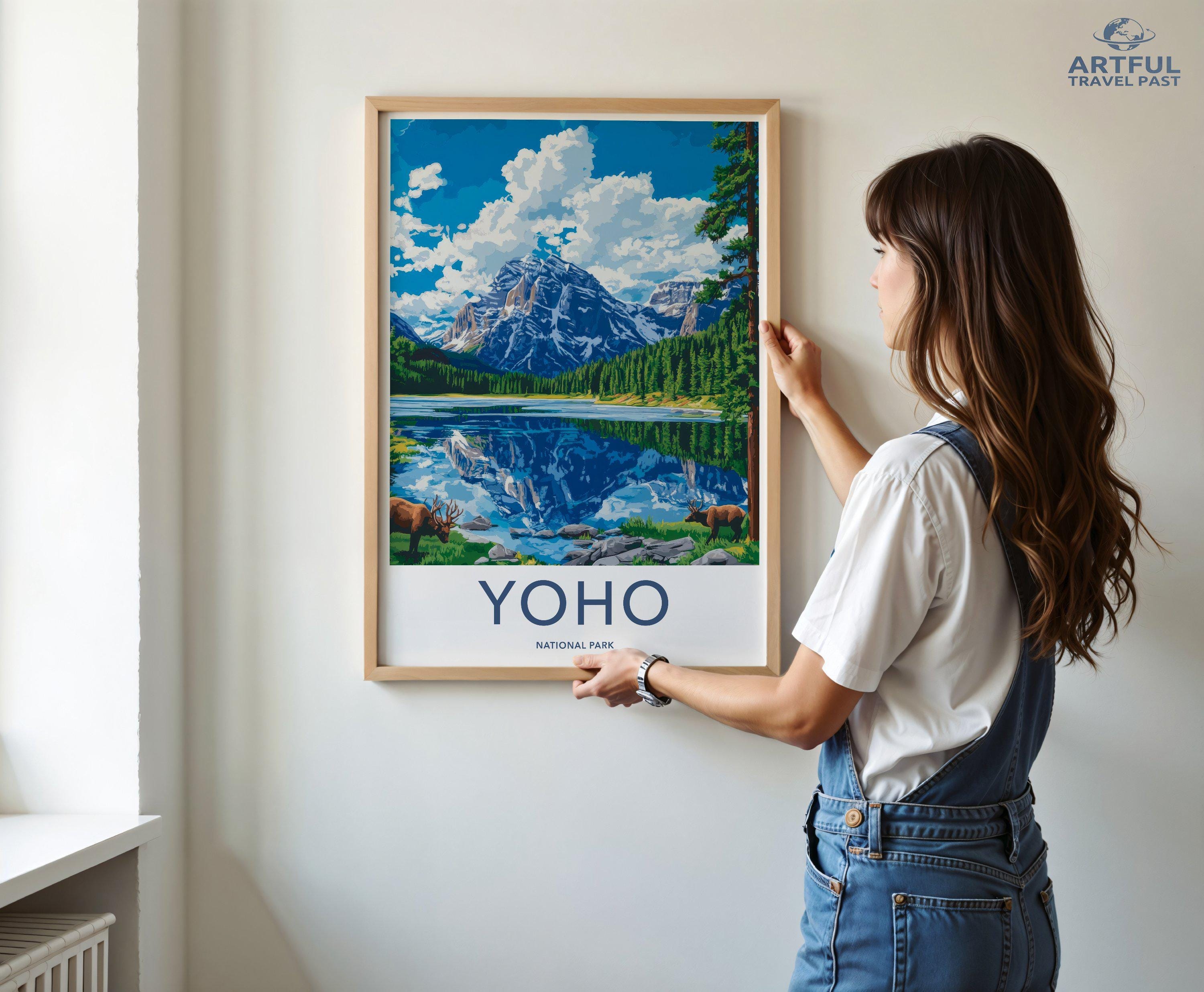 Yoho National Park Poster | Canada Wall Art