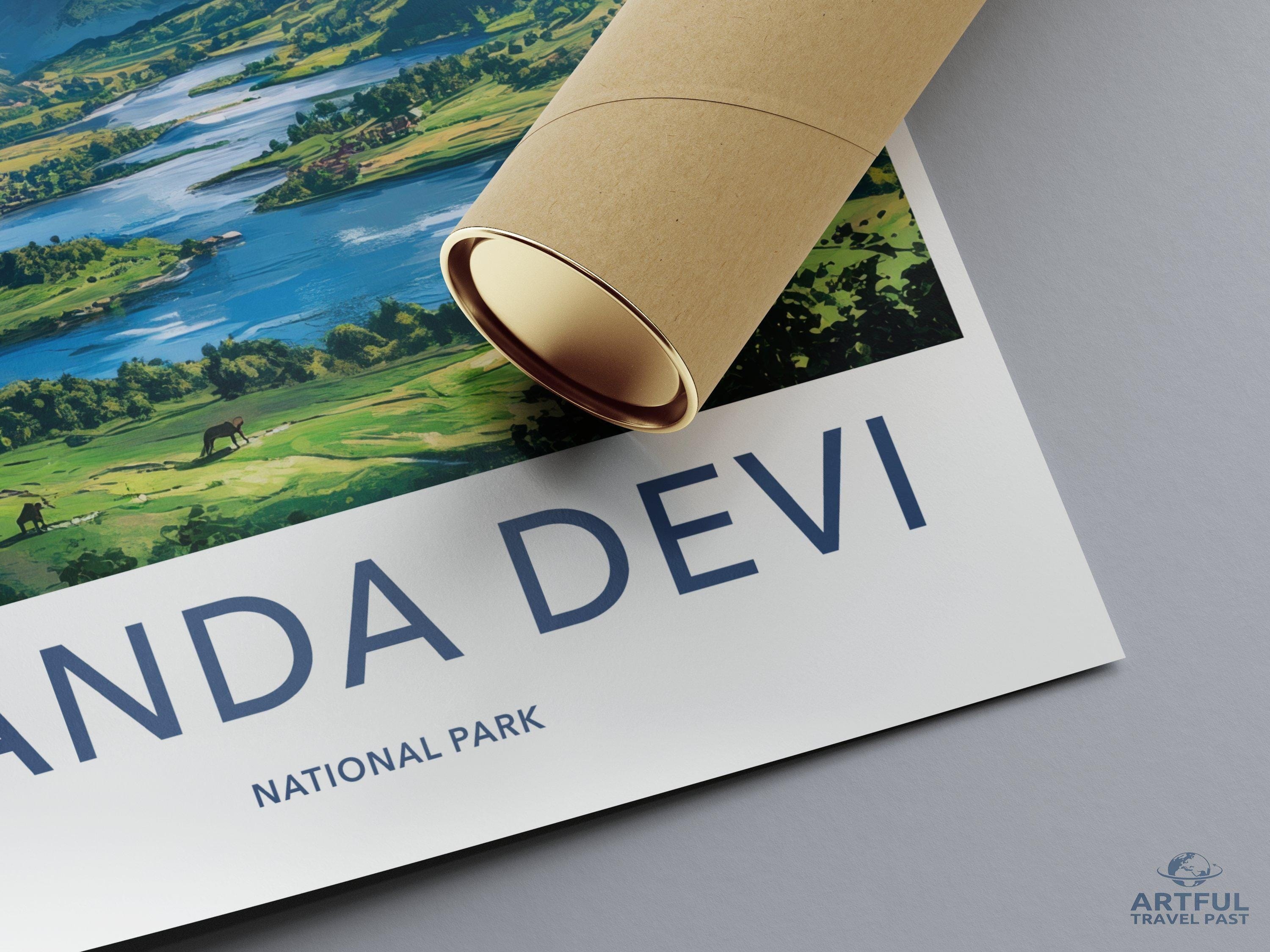 Nanda Devi National Park Poster | India Wall Art