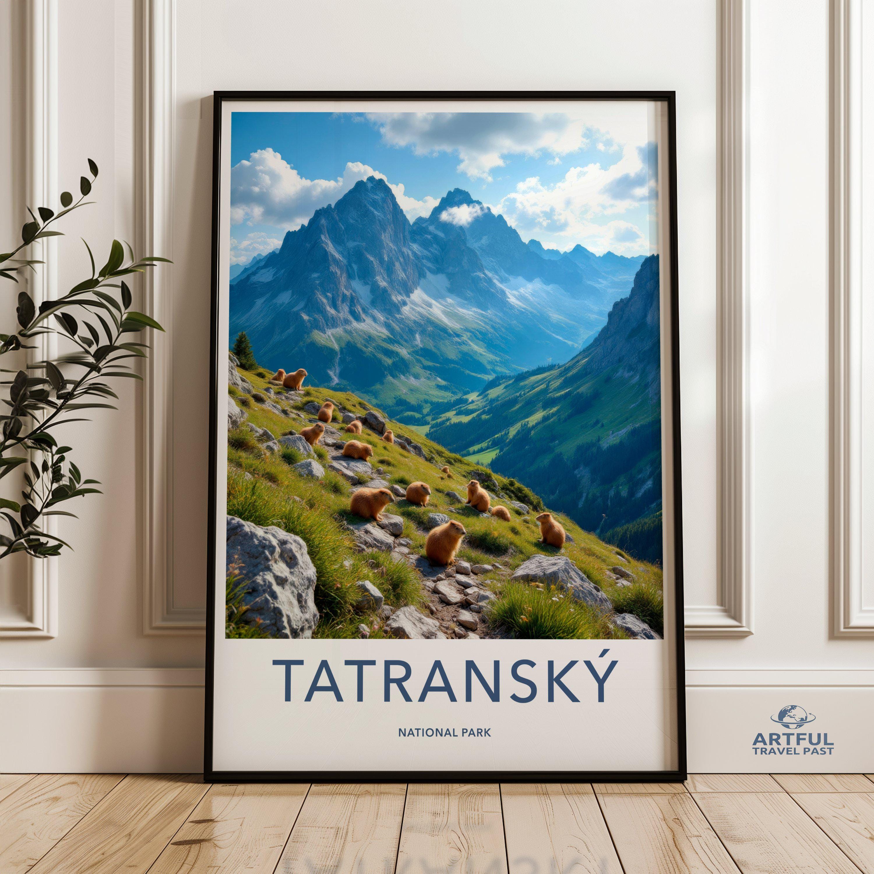 Tatra National Park Poster | Slovakia Wall Art