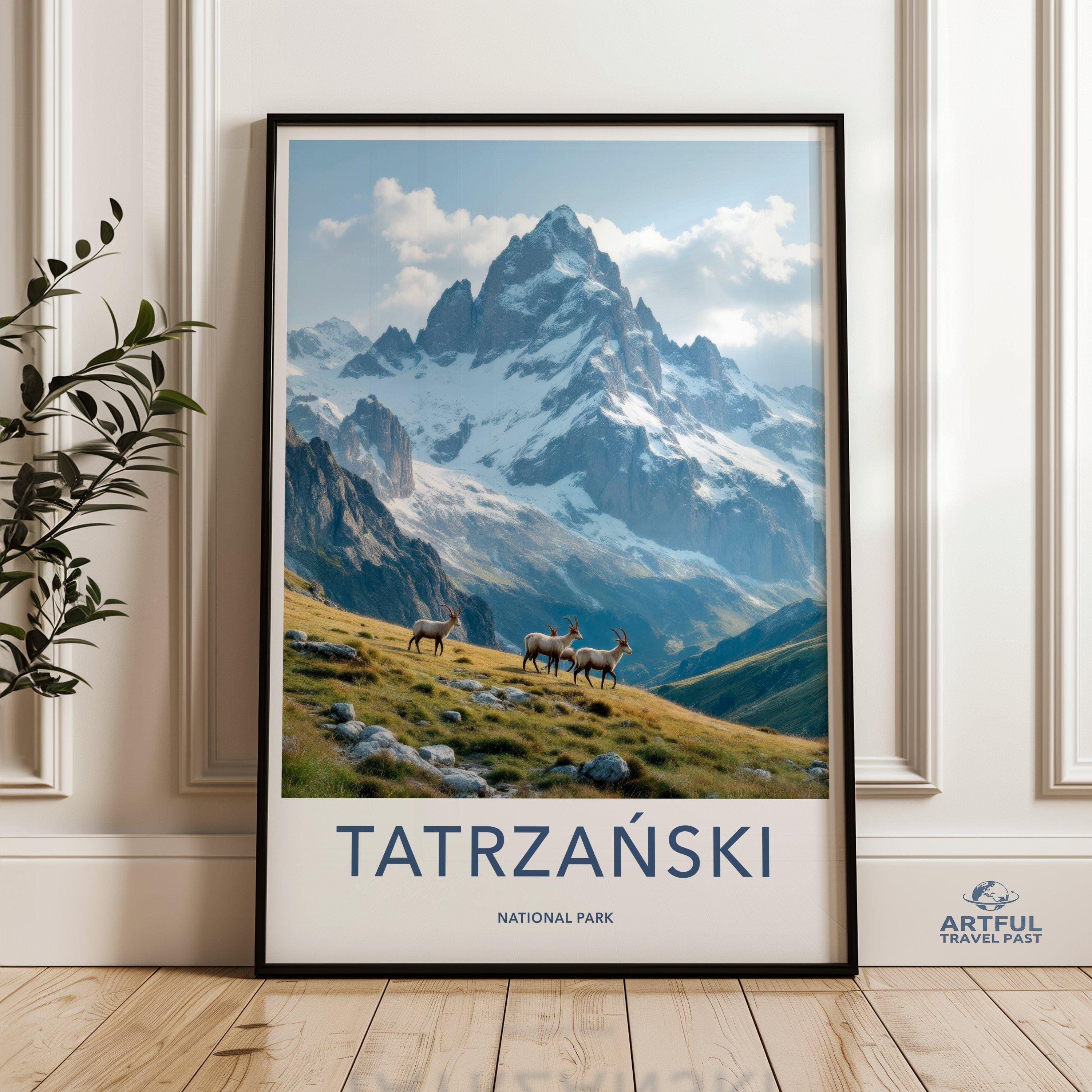 Tatra National Park Poster | Poland Wall Art