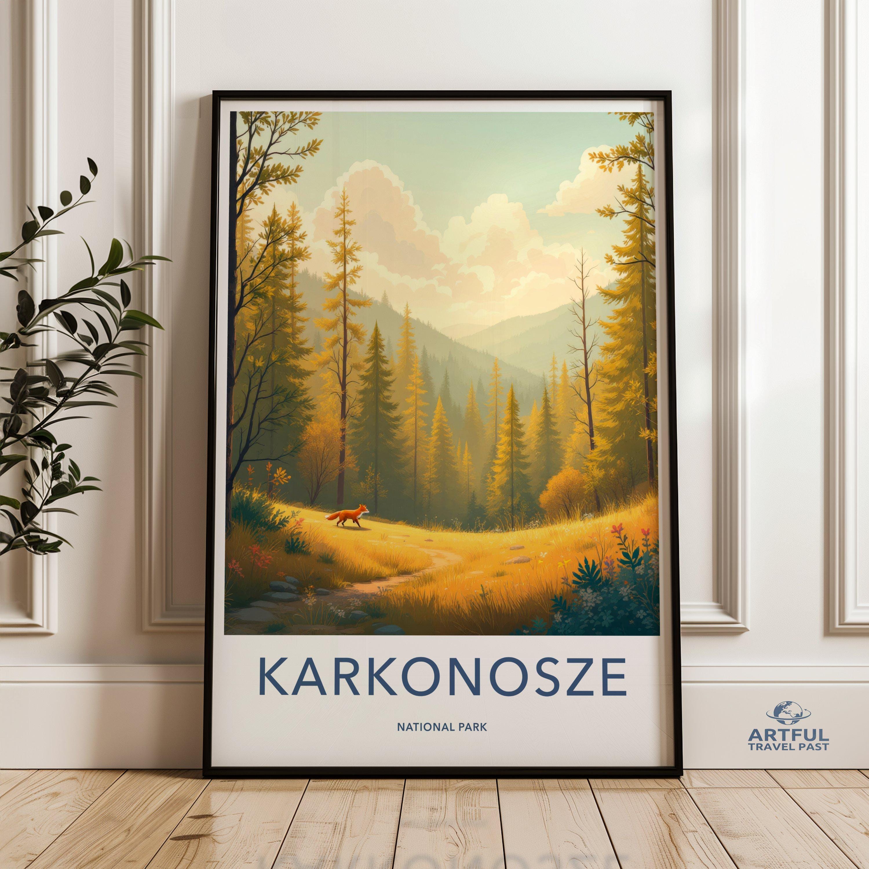 Karkonosze National Park Poster | Poland Wall Art