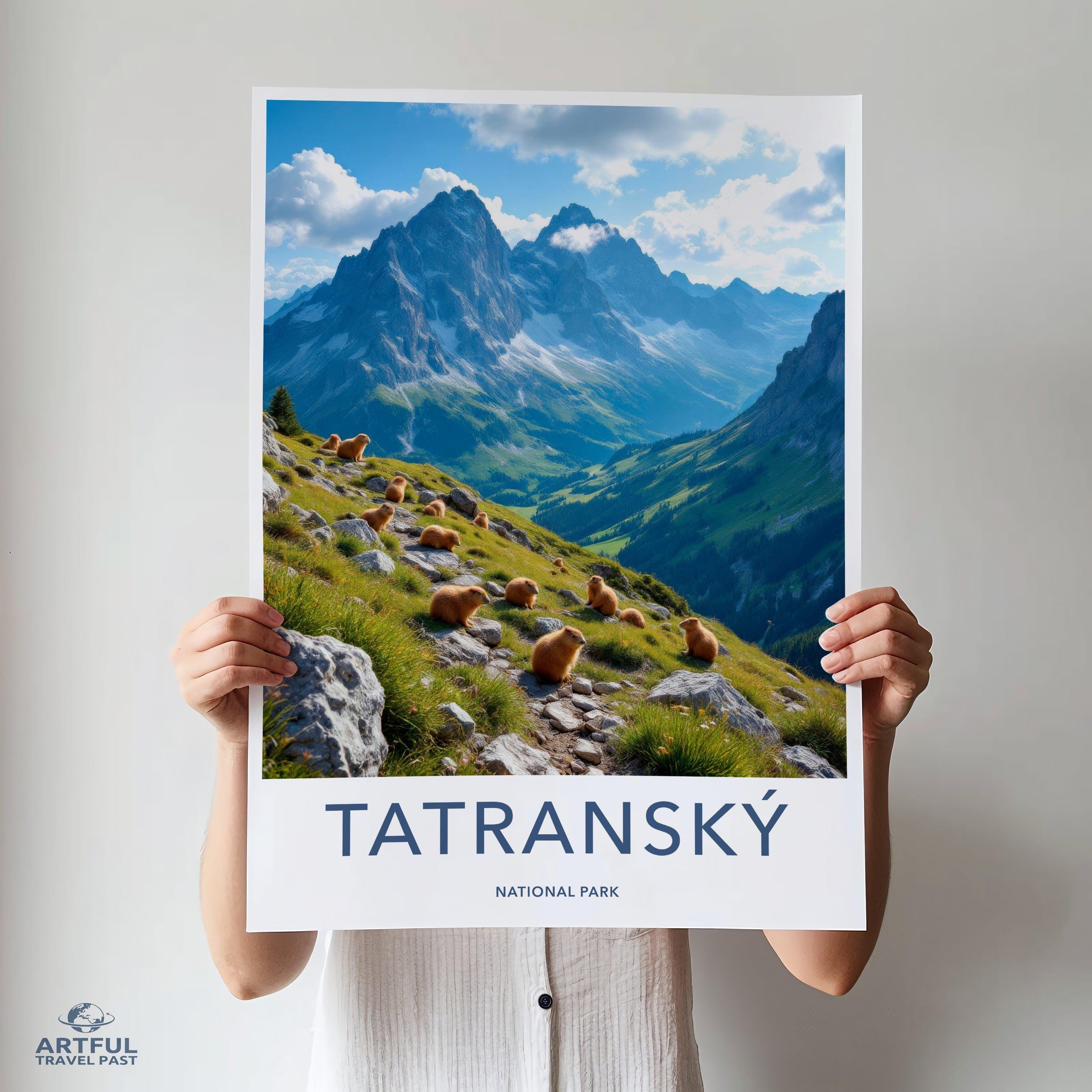 Tatra National Park Poster | Slovakia Wall Art