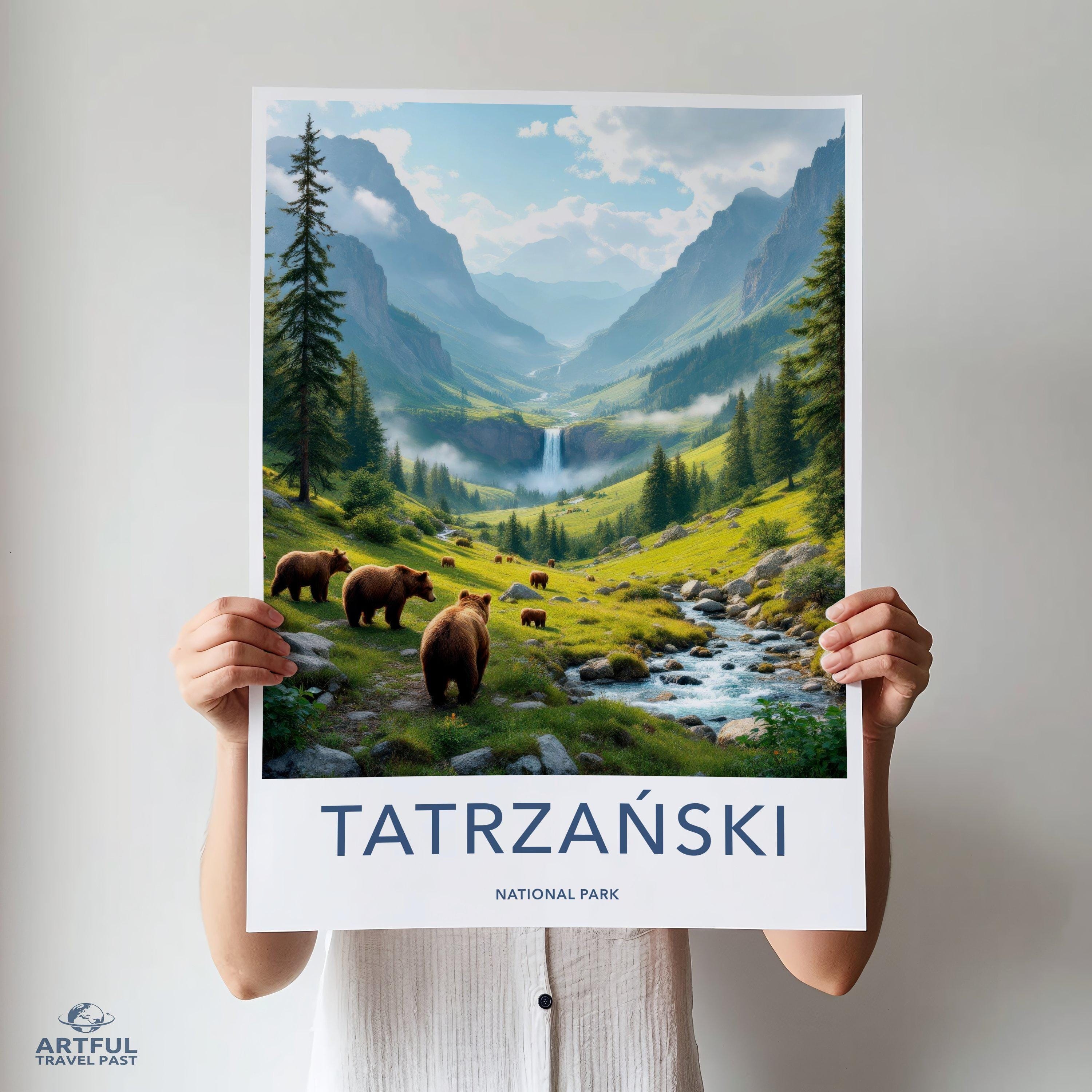 Tatrzański National Park Poster | Poland Wall Art