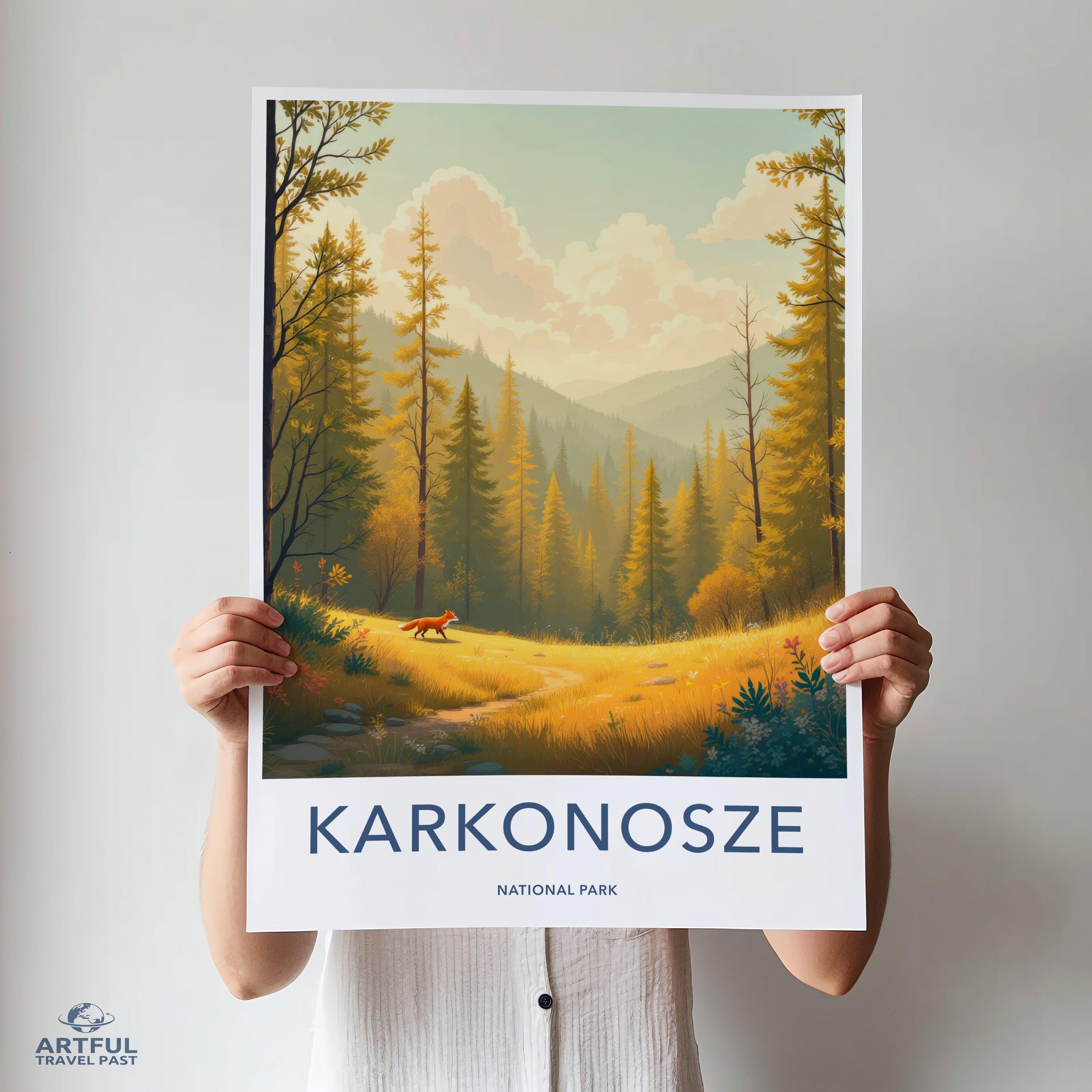 Karkonosze National Park Poster | Poland Wall Art