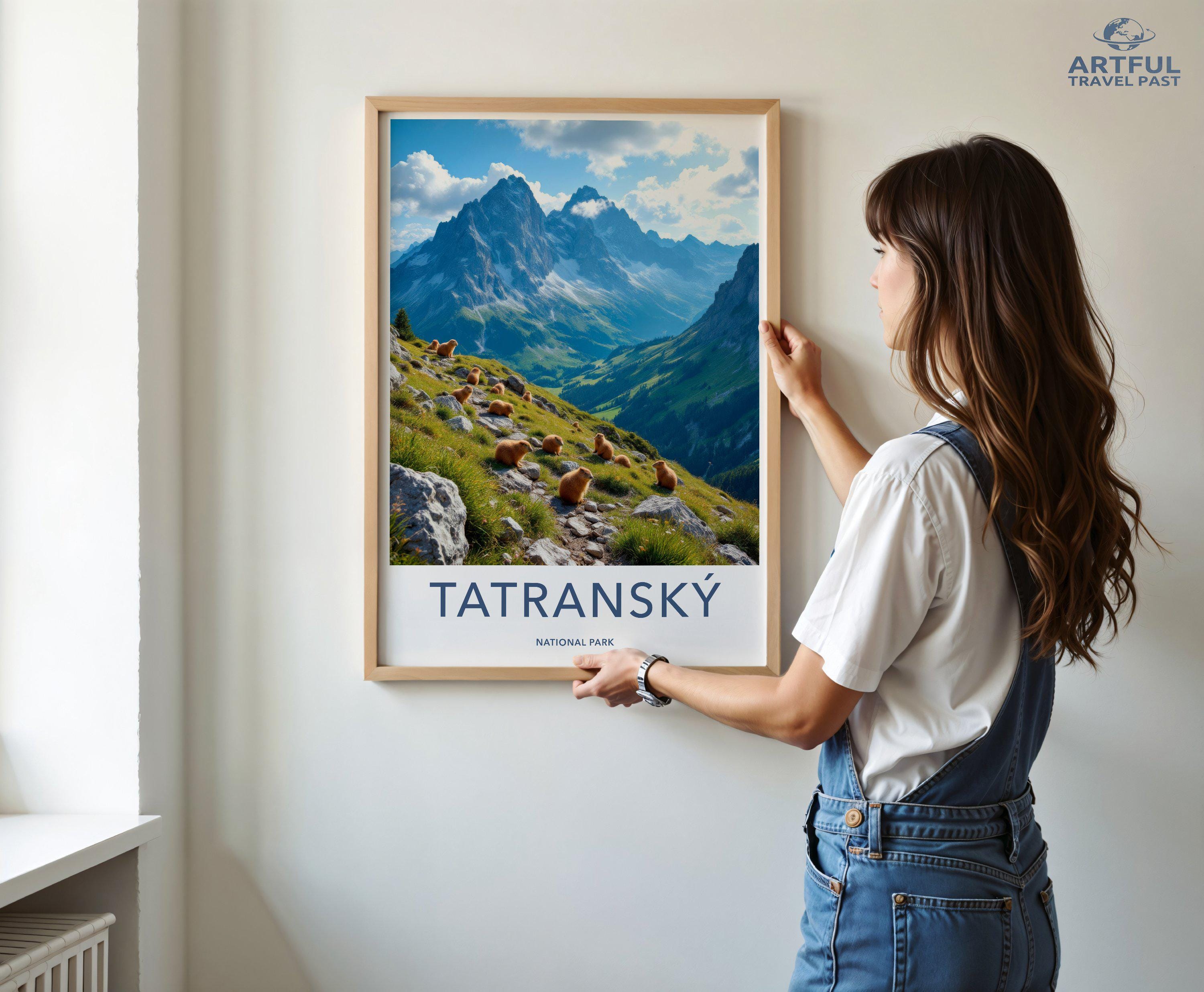 Tatra National Park Poster | Slovakia Wall Art