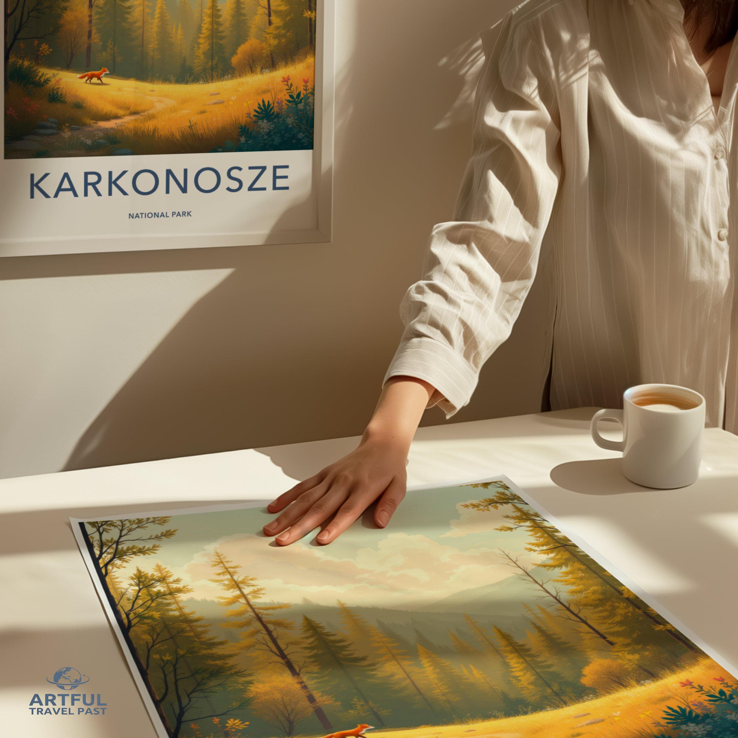 Karkonosze National Park Poster | Poland Wall Art