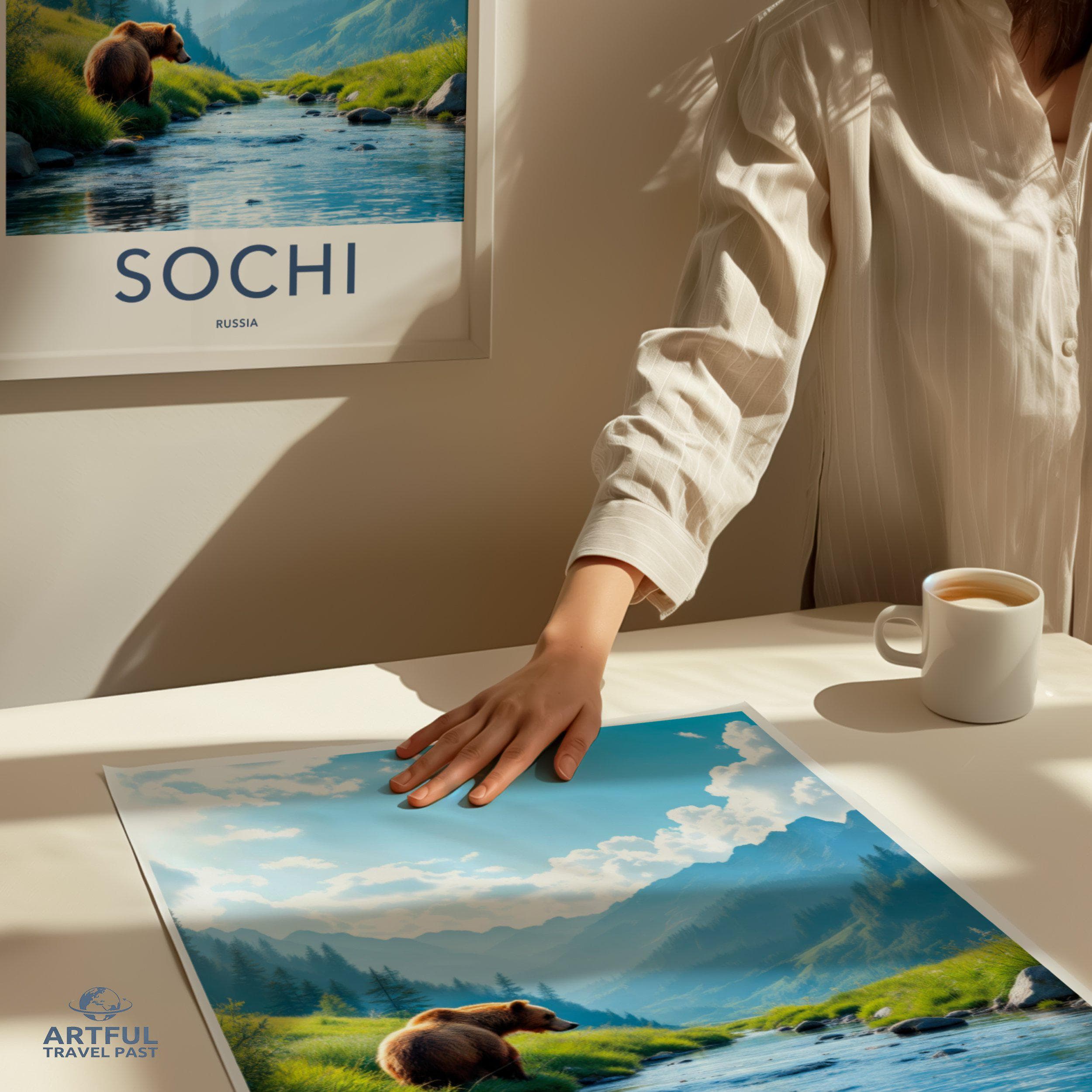 Sochi National Park Poster | Russia Wall Art