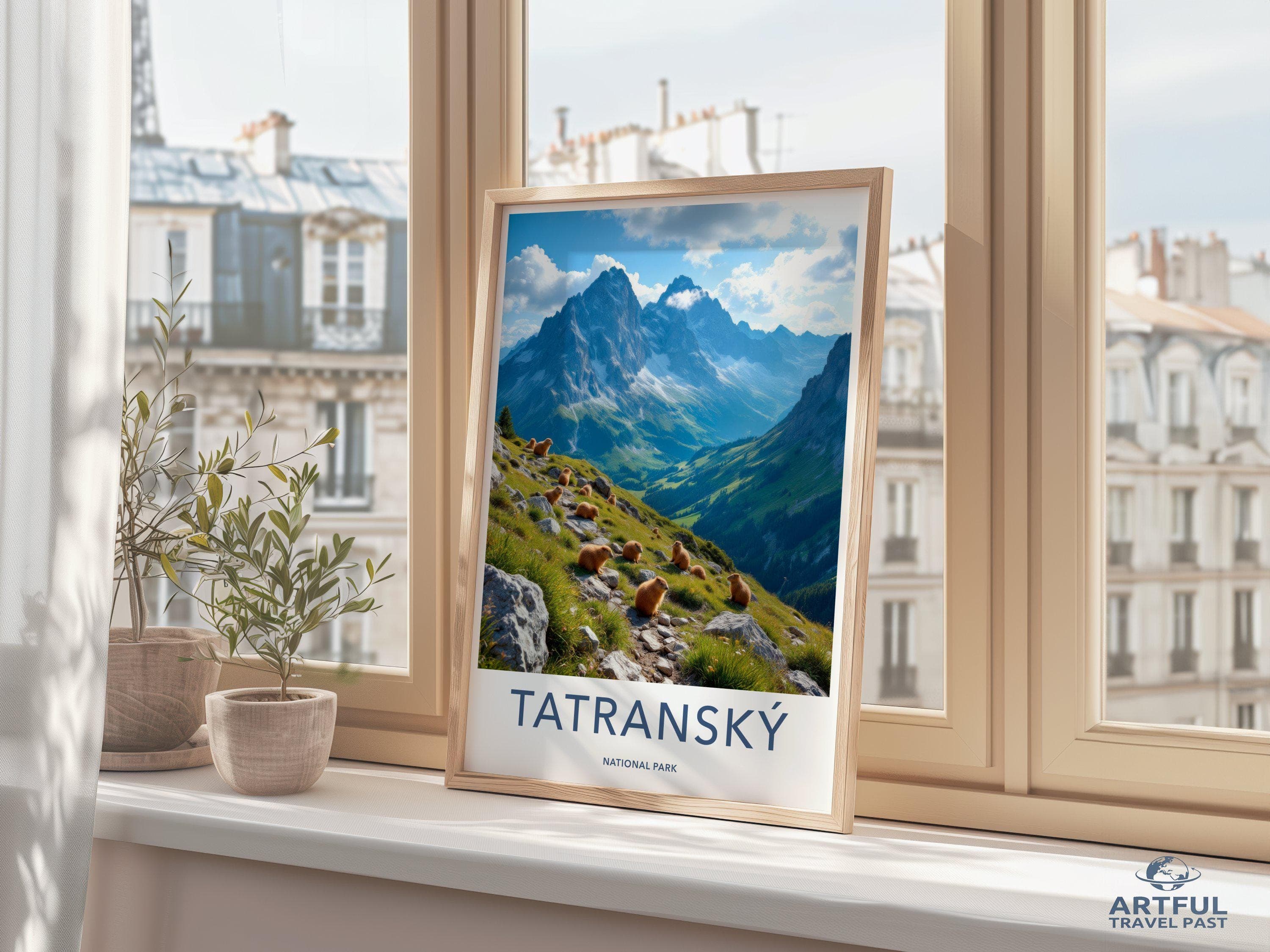 Tatra National Park Poster | Slovakia Wall Art