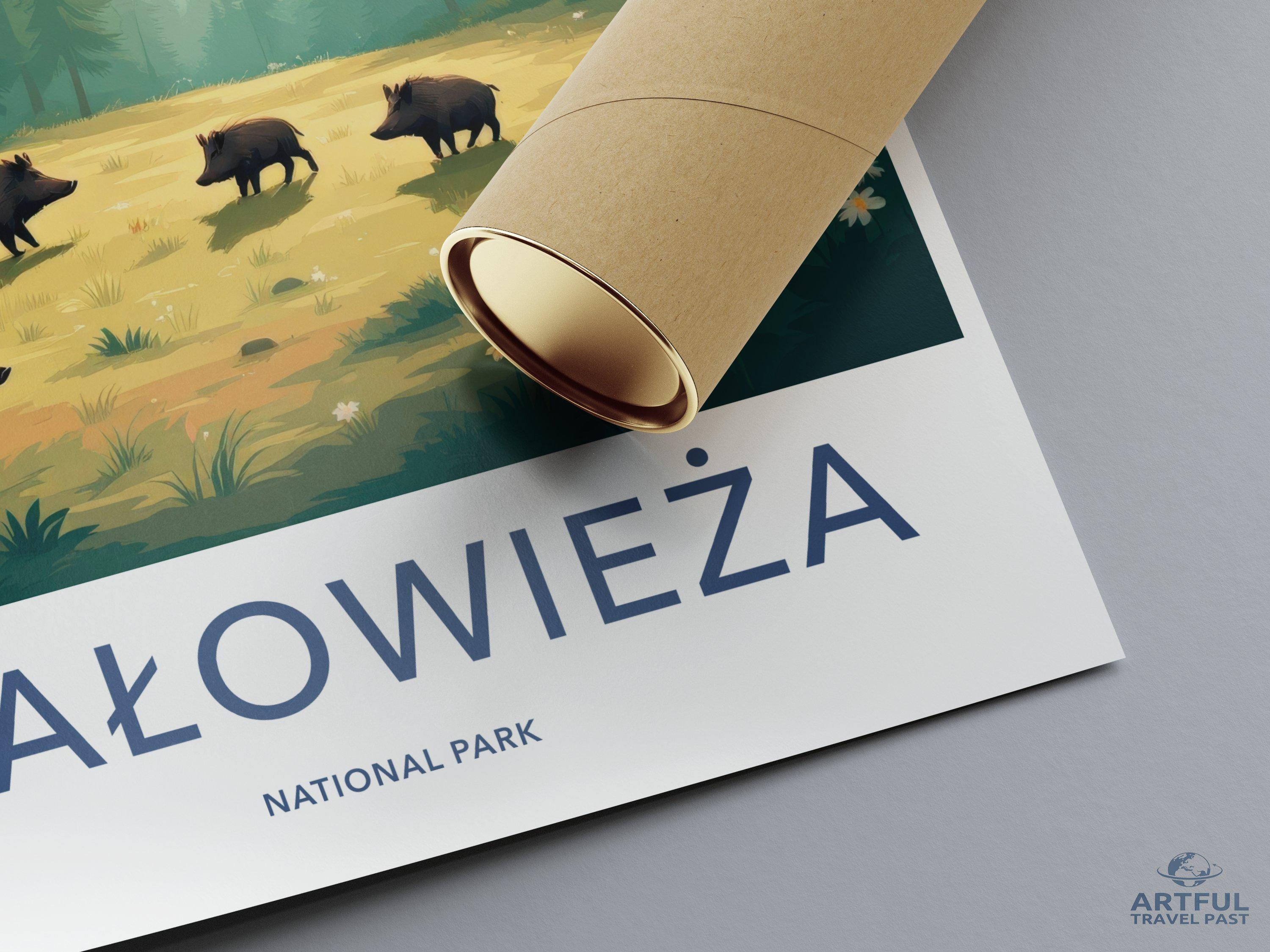 Białowieża National Park Poster | Poland Wall Art