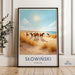 Horses on the Beach Wall Art, Słowiński National Park Poster, Nature Landscape Print, Coastal Decor Art, Horse Lover's Artwork, Travel Art