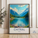 Chitral Scenic Wall Art, Pakistan Mountain Landscape Print, Nature Poster Art for Living Room, Beautiful Home Decor Gift Idea