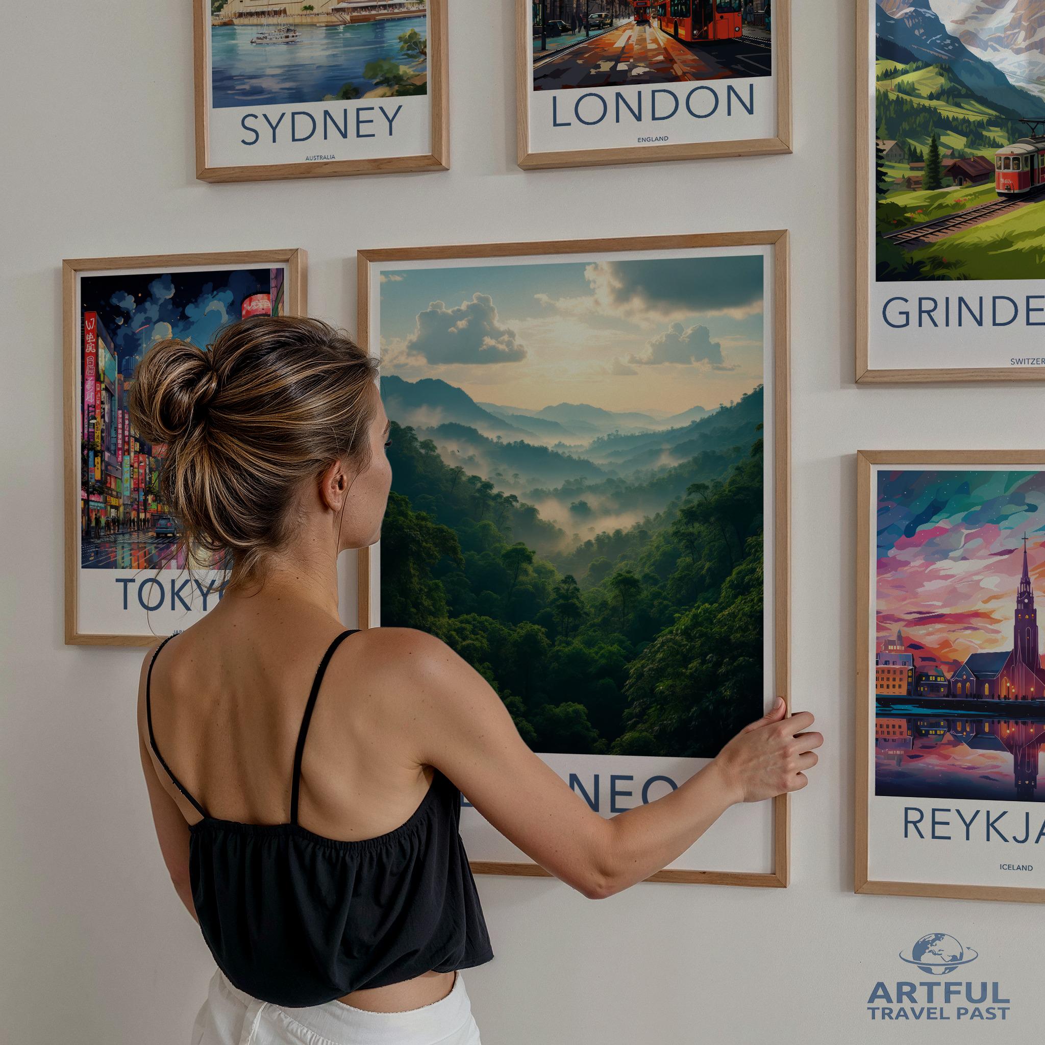 Travel Print Gallery Wall Art, Cityscape Posters, Modern Home Decor, World Travel Art Prints, Wanderlust Inspired Wall Art