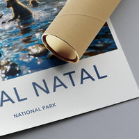 Royal Natal National Park Poster, Scenic Wilderness Print, Travel Photography Wall Art, Nature Lover&#39;s Gift, Home Decor