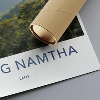 Luang Namtha Laos Wall Art, Scenic Nature Poster, Travel Photography Print, Asian Landscape Decoration, Home Decor Gift