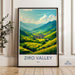 Scenic Ziro Valley Rice Terraces Wall Art India Landscape Print, Perfect Home Decor Accent, Beautiful Countryside Photography Poster