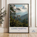 Luang Namtha Laos Wall Art, Jungle Monkey Print, Nature Photography, Wildlife Art Poster, Adventure Landscape Decor, Mountain View