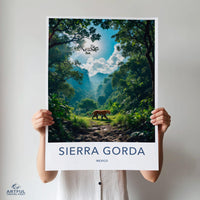 Sierra Gorda Mexico Art Print, Forest Jungle Wall Art, Nature Travel Poster, Scenic Landscape Decor, Wildlife Photography Print