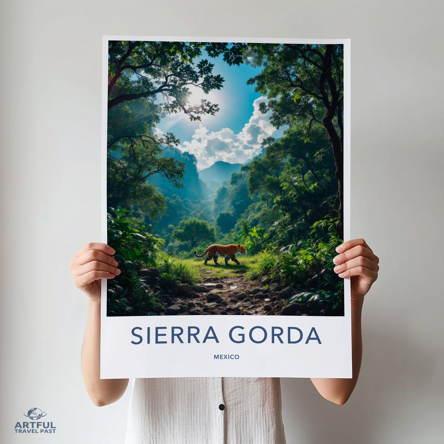 Sierra Gorda Mexico Art Print, Forest Jungle Wall Art, Nature Travel Poster, Scenic Landscape Decor, Wildlife Photography Print