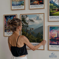 Travel Wall Art Gallery, World City Posters, Travel Destination Prints, Home Decor Wall Art, Wanderlust Art Collection