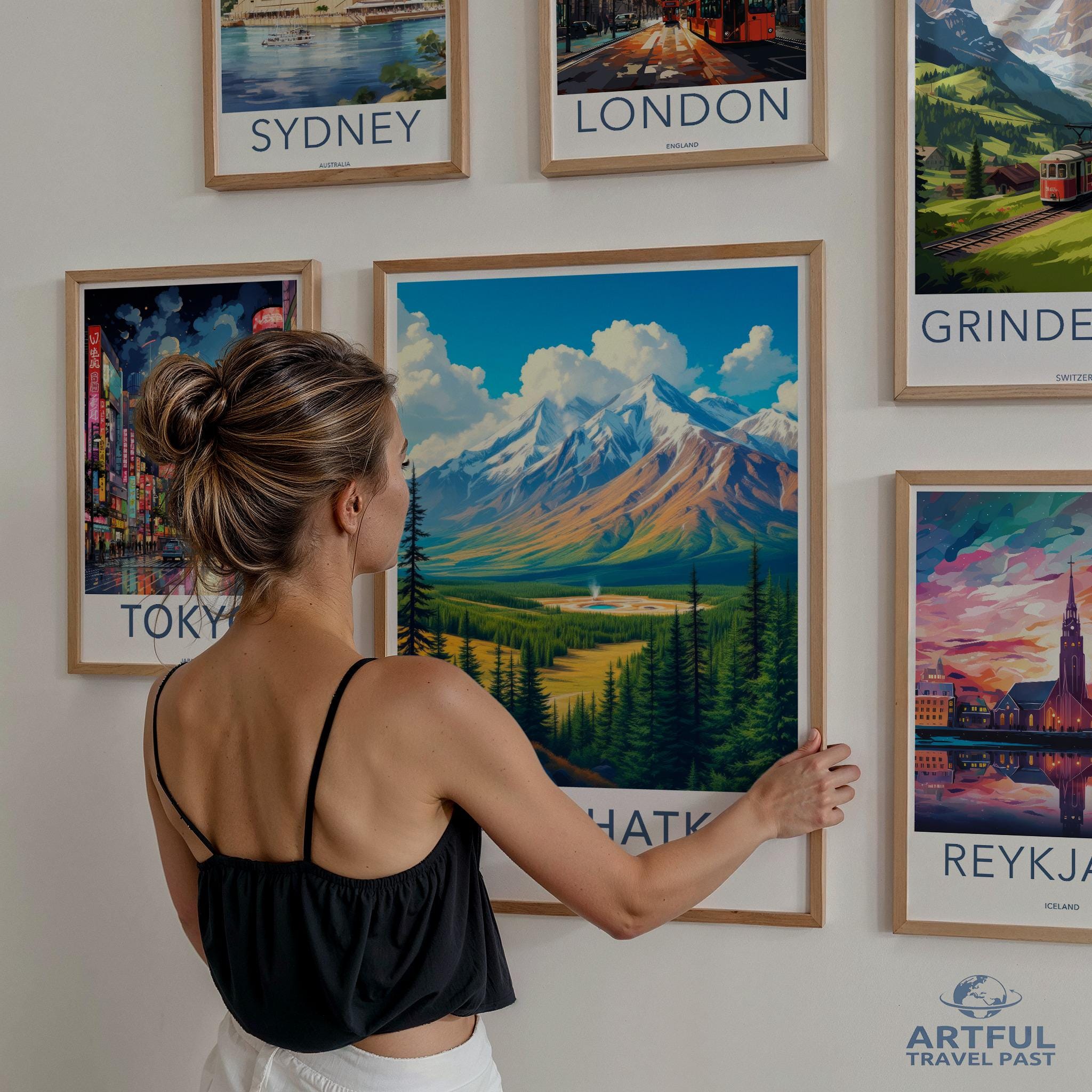 Stunning Travel Posters Collection, Wall Art for Home, Modern Travel Decor, City Prints, Perfect Gift for Travelers, Scenic Artwork
