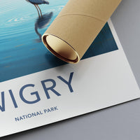 Wigry National Park Poster, Travel Art Print, Landscape Wall Decor, Nature Photography, Scenic Home Decoration, Artful Travel Past