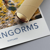 Cairngorms Scotland Poster, Highland Wall Art, Nature Photography Print, Landscape Travel Decor, Scottish Highlands Home Decor