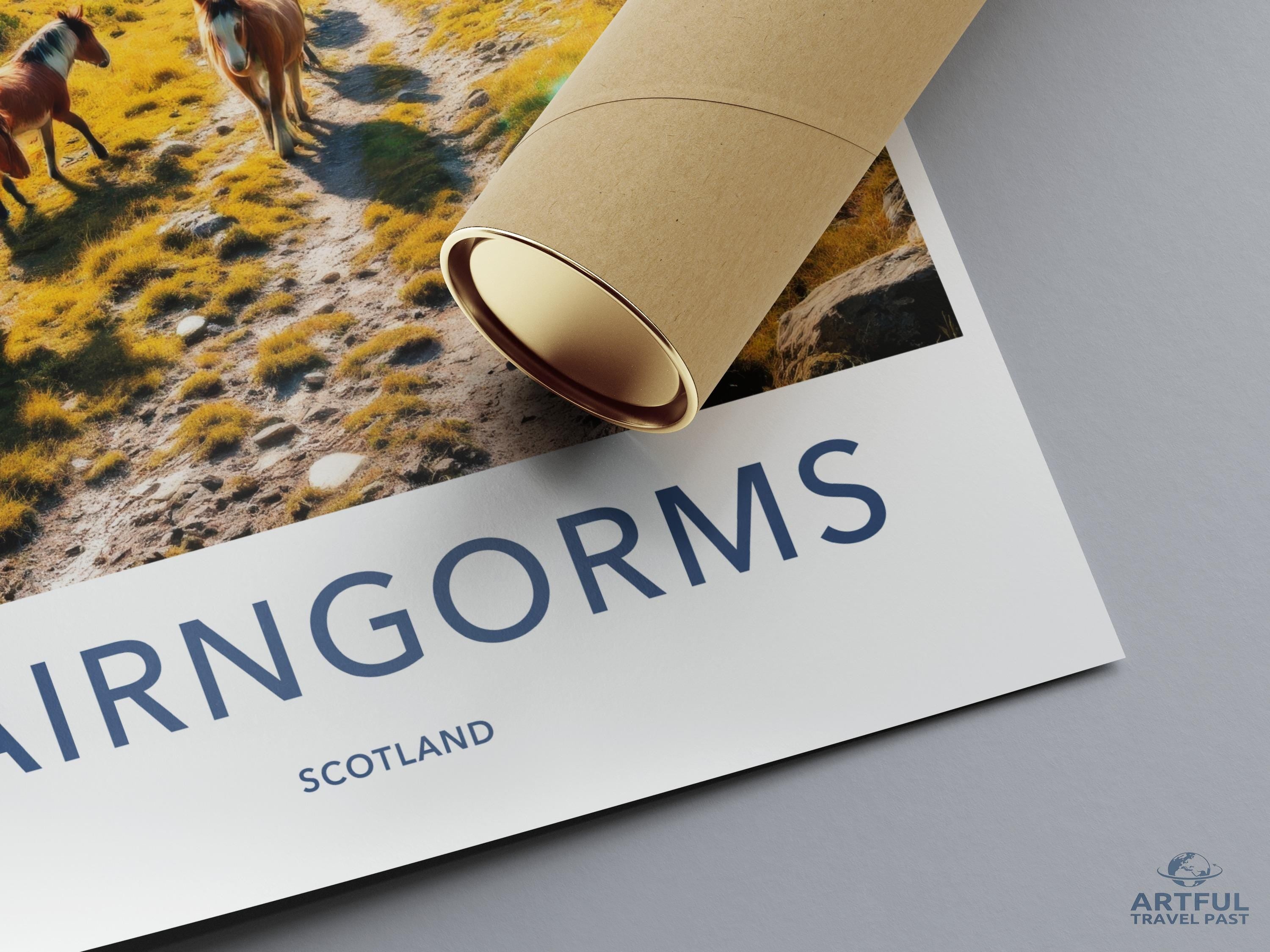 Cairngorms Scotland Poster, Highland Wall Art, Nature Photography Print, Landscape Travel Decor, Scottish Highlands Home Decor