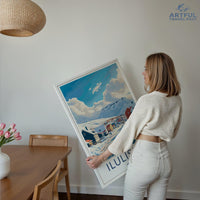 Ilulissat Poster | Greenland Wall Art | Arctic Decor