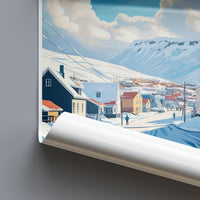 Ilulissat Poster | Greenland Wall Art | Arctic Decor