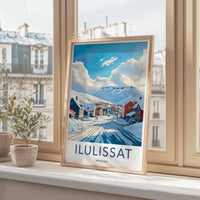 Ilulissat Poster | Greenland Wall Art | Arctic Decor