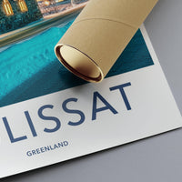 Ilulissat Poster | Greenland Wall Art | Nordic Decor