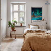 Ilulissat Poster | Greenland Wall Art | Nordic Decor