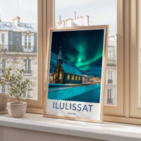Ilulissat Poster | Greenland Wall Art | Nordic Decor