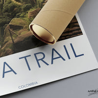 Inca Trail Poster - Colombia Wall Art