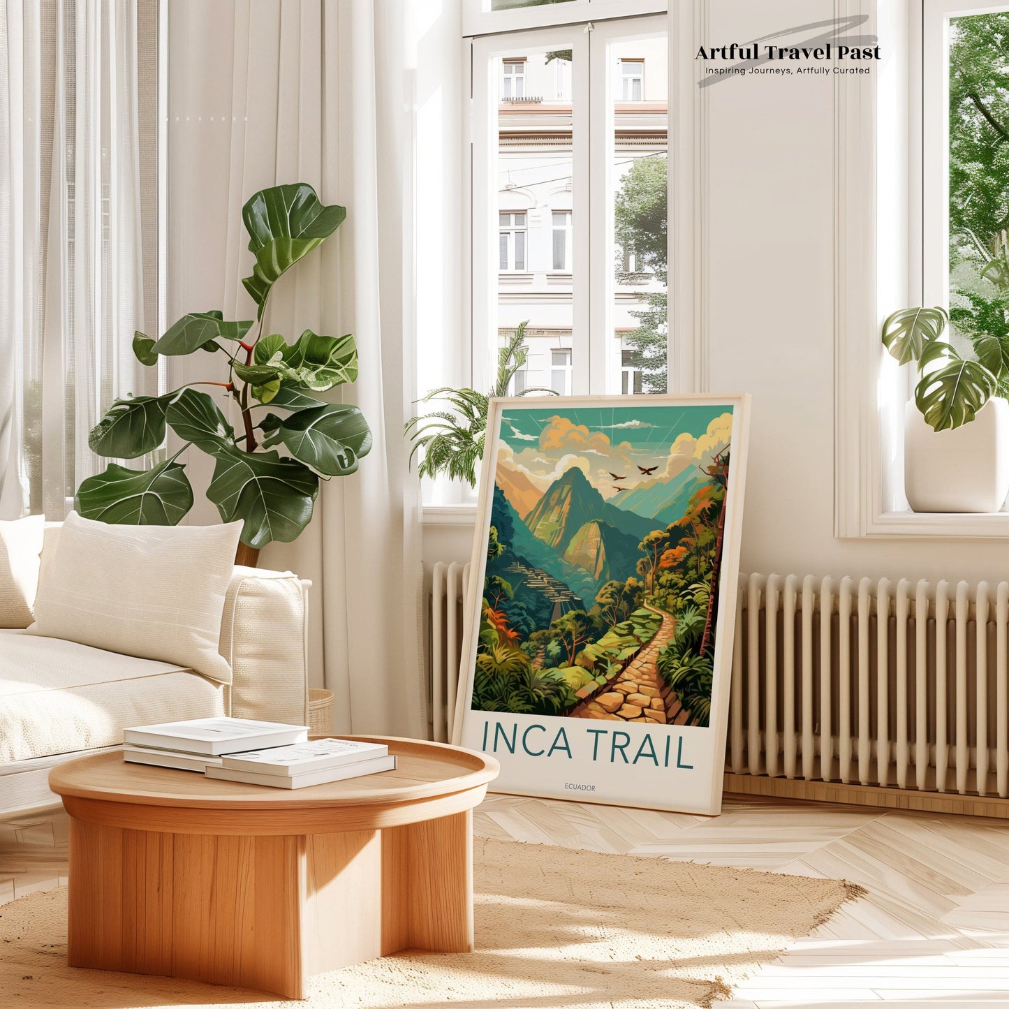 Inca Trail Poster - Ecuador Wall Art