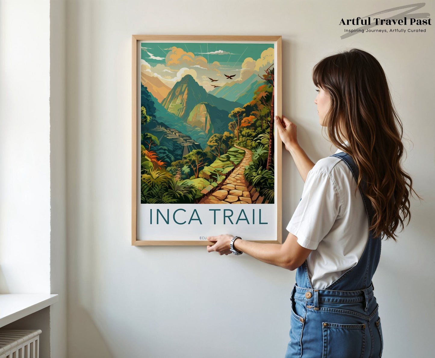 Inca Trail Poster - Ecuador Wall Art