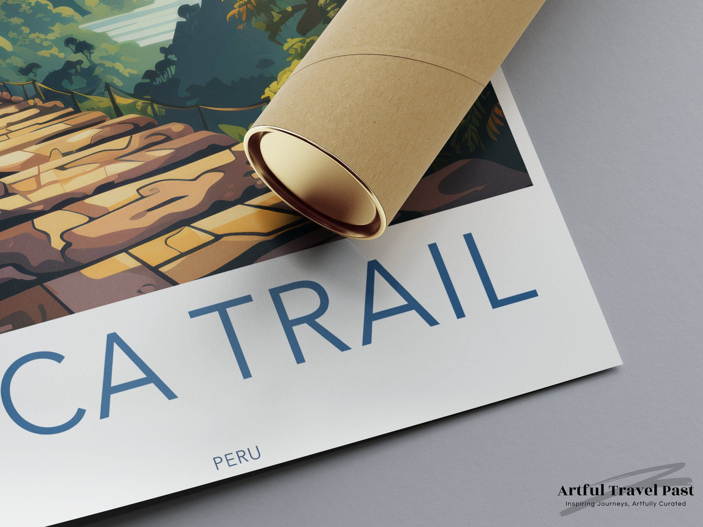 Inca Trail Poster - Peru Wall Art
