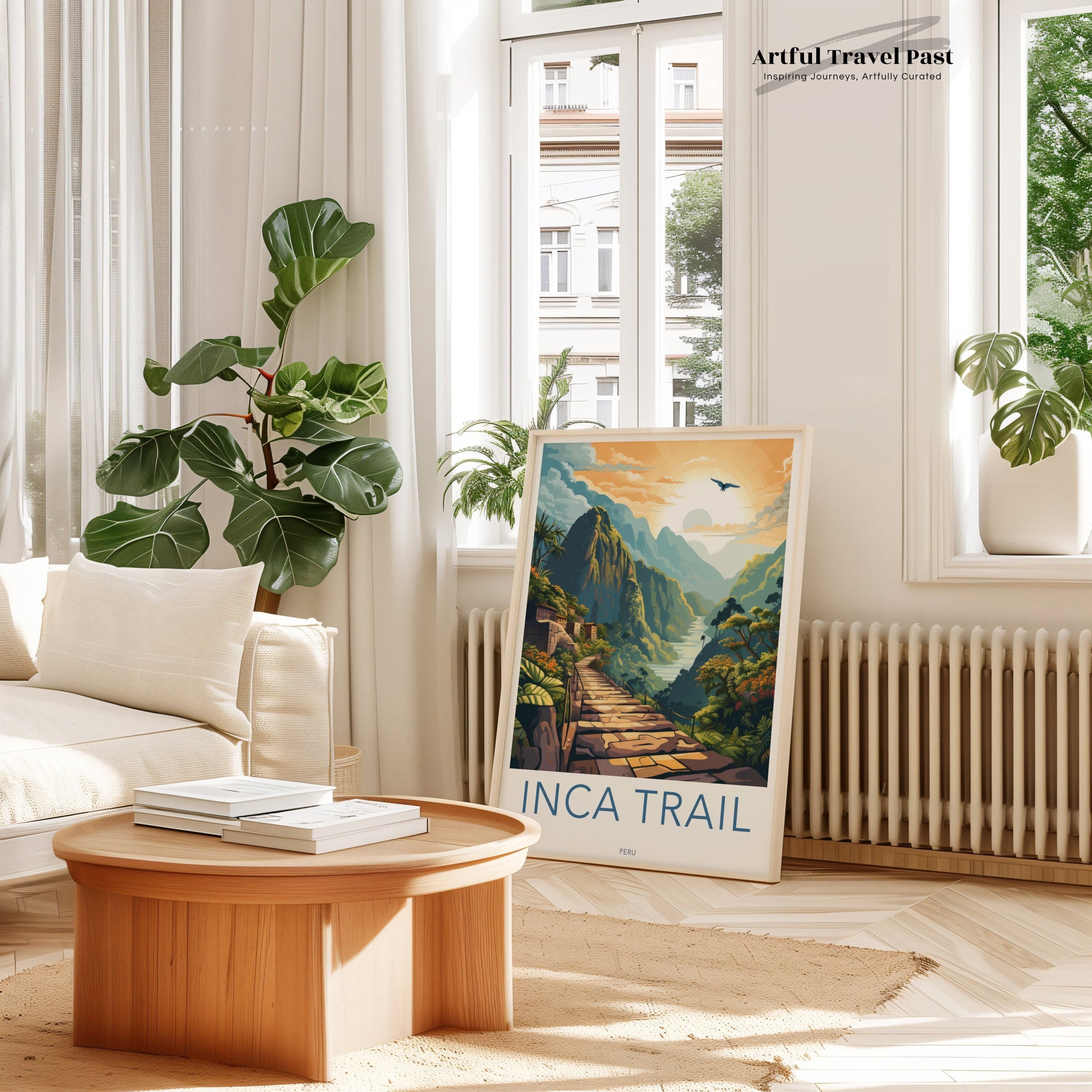 Inca Trail Poster - Peru Wall Art