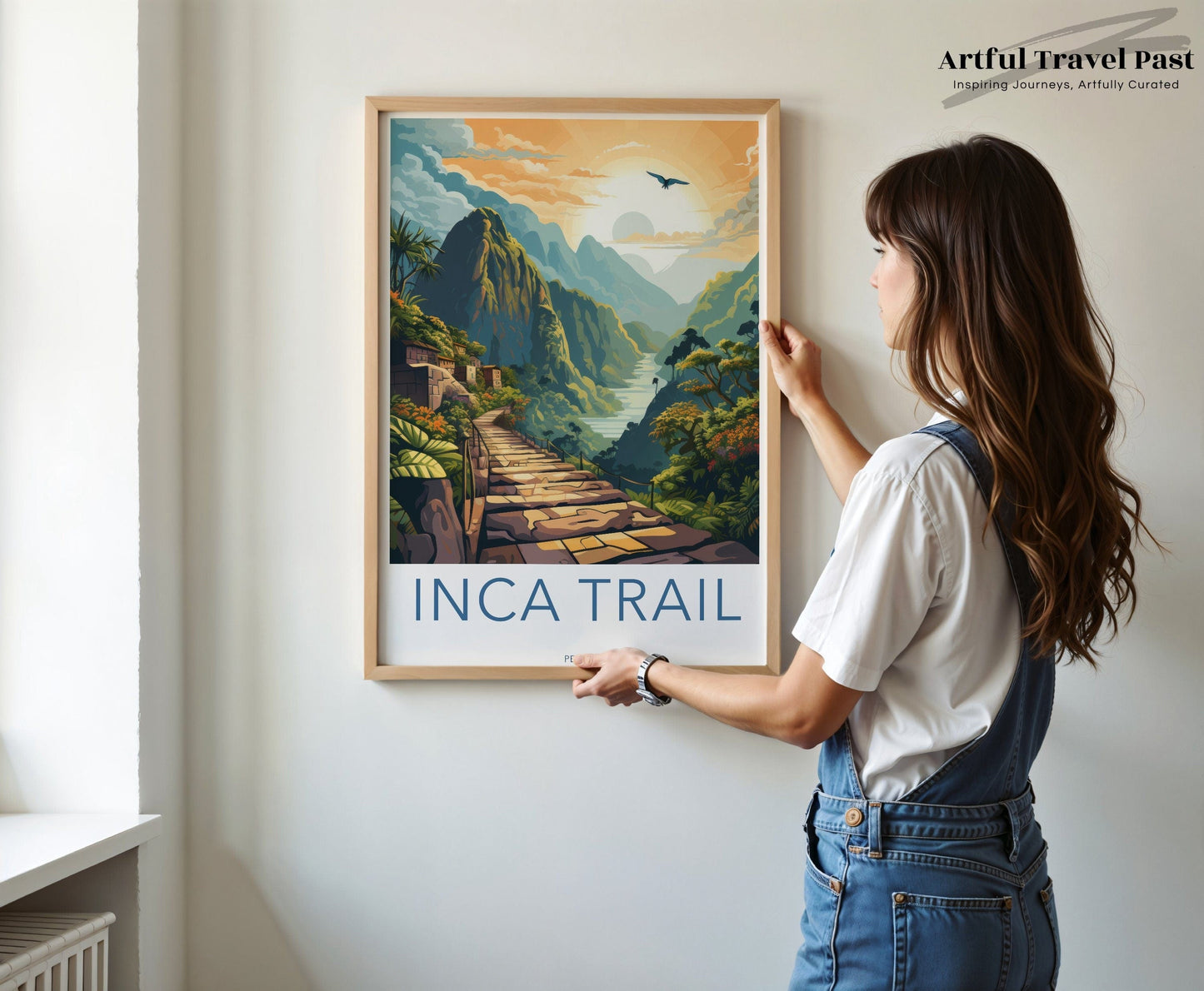 Inca Trail Poster - Peru Wall Art