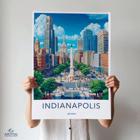 Indianapolis Poster