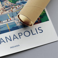Indianapolis Poster