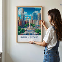 Indianapolis Poster