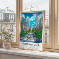 Indianapolis Poster - Indiana Wall Art