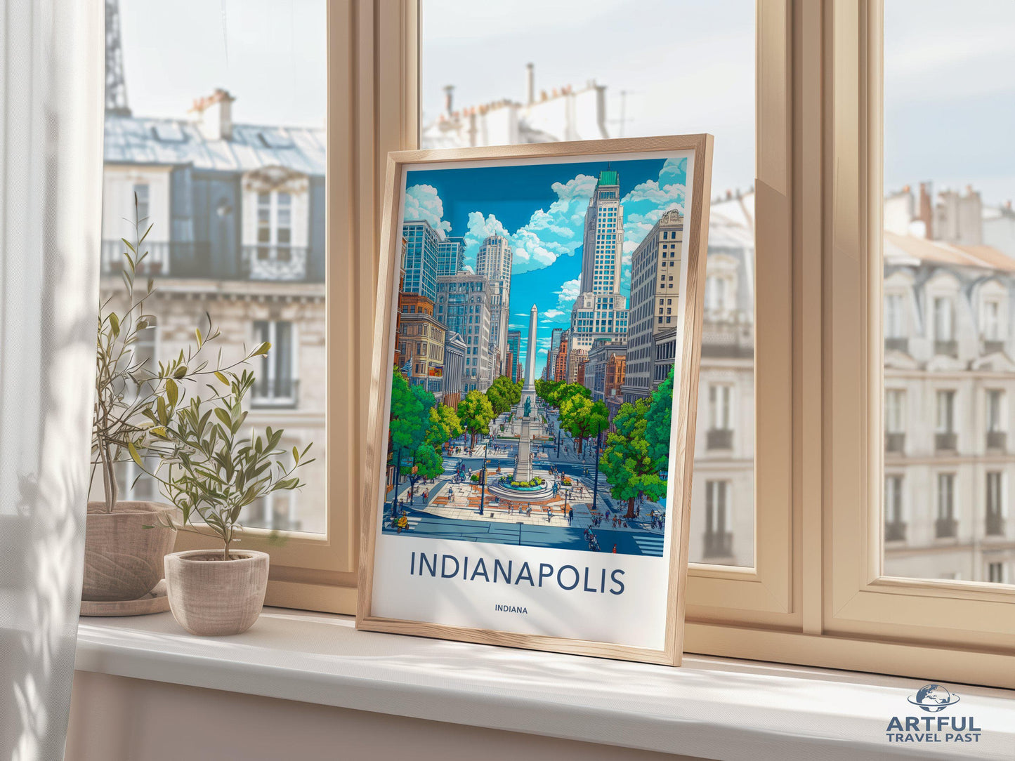 Indianapolis Poster - Indiana Wall Art